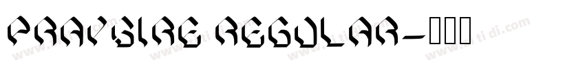 Praysire Regular字体转换 Praysire Regular字体转换